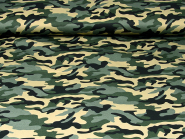 Army-Stoff Camouflage L911-34, Breite ca. 150 cm, Farbe 34 natur-grau-dunkeloliv-schwarz