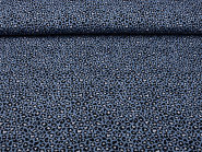 Baumwollstoff Pantherdruck L863-58 in jeansblau, Breite ca. 150 cm