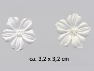Dekorblume mit Glasperlen Nr. 91489, Größe ca. 3,2 x 3,2 cm