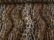 Fell-Imitat Jaguar L725-01, Breite ca. 140 cm, Farbe natur-braun