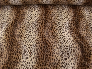 Fell-Imitat Leopard L725-03, Breite ca. 140 cm, Farbe natur-braun
