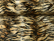 Fell-Imitat Tiger L725-31, Breite ca. 140 cm, Farbe natur-braun