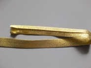 Lurex-Schrägband 640-01, Breite ca. 20 mm, Farbe 01 gold
