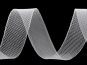 Crinoline Versteifungsband steif 740253-01 Breite 2,5 cm, Farbe 01 weiß