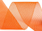 Crinoline Versteifungsband steif 750344-04, Breite 5 cm, Farbe 04 orange
