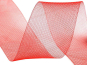 Crinoline Versteifungsband soft 080906-07, Breite 5 cm, Farbe 07 rot