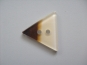Dreiecksknopf Nr. DK02171/54-02, Farbe 02 braun-weiß